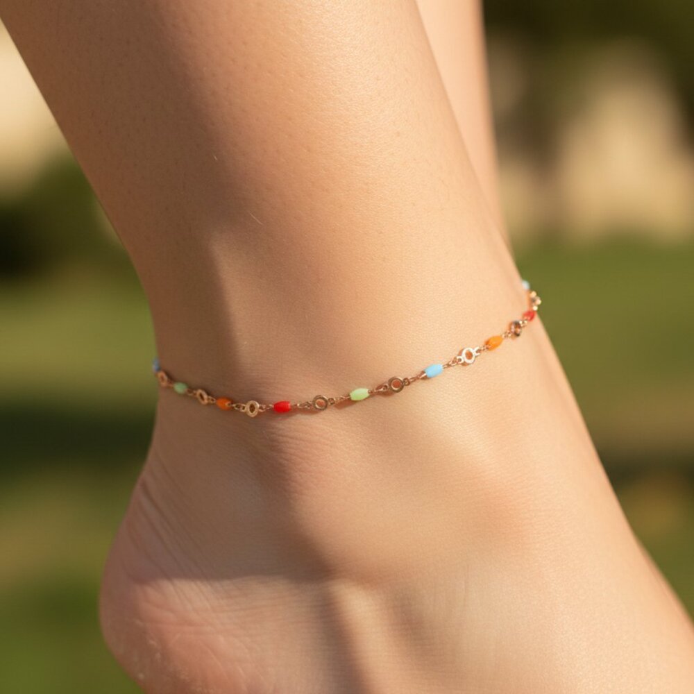 Dainty Anklet for Women – Elegant Everyday Jewelry & Perfect Gift | MLCRC1940